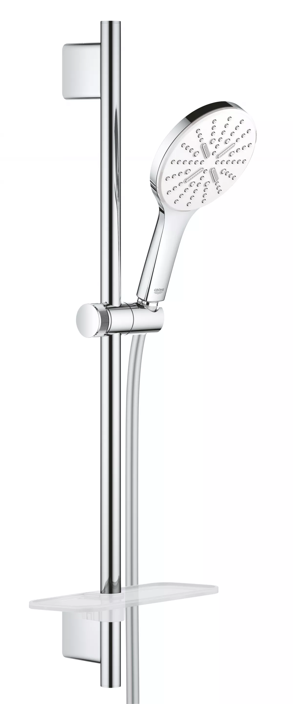 Coloane de dus - Coloana de dus Grohe SmartActive 130, 600 mm, 3 funcii, etajera, crom, 26576LS0