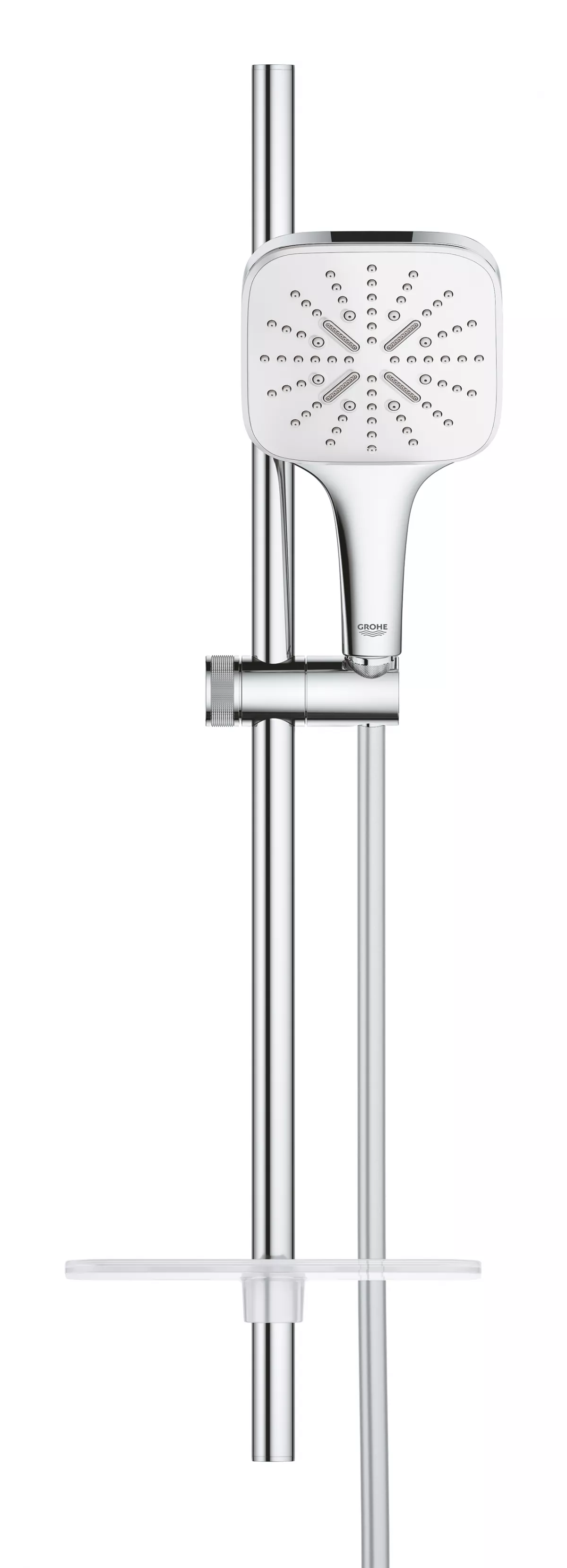 Coloana de dus Grohe SmartActive Cube, 1/2'', universala, 3 functii, 600 mm, crom, 26584LS0 [1]