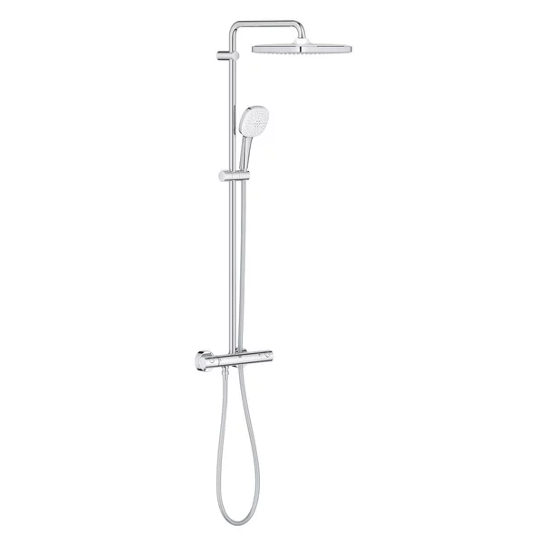 Coloana de dus Grohe Tempesta 250 Cube cu baterie termostatata crom lucios [4]