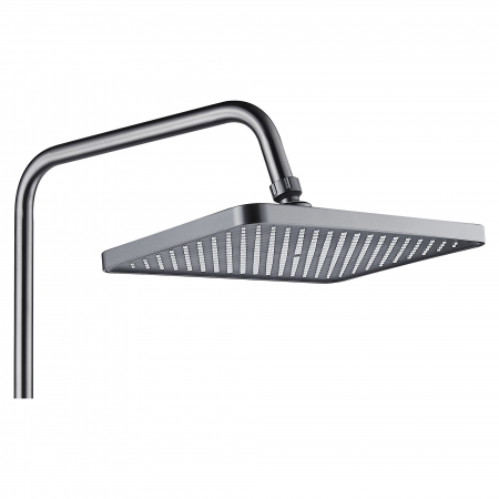 Coloana de dus RAIZ Origins PRIME, 4 functii, Display LCD, Montare rapida, Jet reglabil, Para de dus, Dus fix cu functie ploaie, Functie bideu, Negru mat [5]