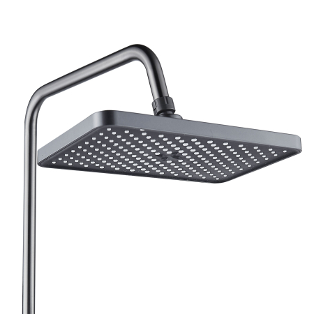 Coloana de dus RAIZ Origins Flow, 4 functii, Afisaj digital, Jet reglabil, Presiune ridicata, Para de dus, Dus fix cu functie ploaie, Functie bideu, Gri [6]