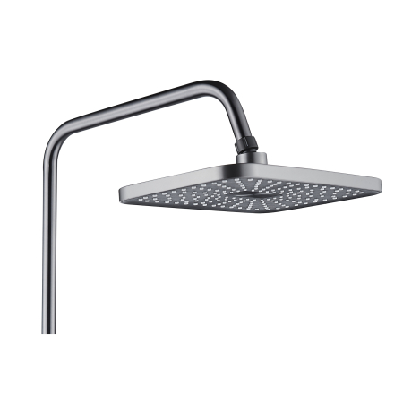 Coloana de dus RAIZ Origins Pulse, 4 functii, Afisaj digital, Jet reglabil, Presiune ridicata, Para de dus, Dus fix cu functie ploaie, Functie bideu, Gri metal [5]