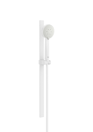 Baie - Coloana de dus Roca A5B8E13B00, dus Stella, montaj aparent, numar functii para dus 3, lungime furtun m 1.7, alb