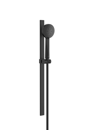 Baie - Coloana de dus Roca A5B8E13NB0, dus Stella, montaj aparent, numar functii para dus 3, lungime furtun m 1.7, negru
