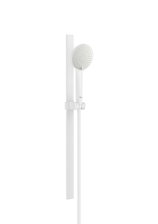 Baie - Coloana de dus Roca A5BGE09B00, dus Stella, montaj aparent, numar functii para dus 3, lungime furtun m 1.7, alb