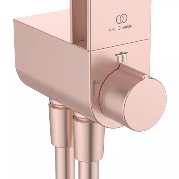 Coloane de dus - Coloana de dus rose mat Ideal Standard Alu+ fara baterie