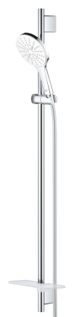 Coloana dus Grohe 26578LS0, SmartActive 130, 900 mm, 3 functii, etajera, crom [2]