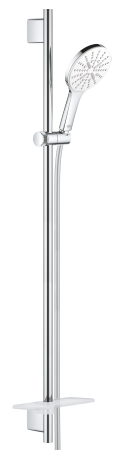 Coloane de dus - Coloana dus Grohe 26578LS0, SmartActive 130, 900 mm, 3 functii, etajera, crom
