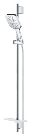 Coloana dus Grohe 26586000, 1.75 m, 130 mm, 900 mm, 3 functii para dus, 1/2 conexiune furtun, conexiune universala, Crom [2]