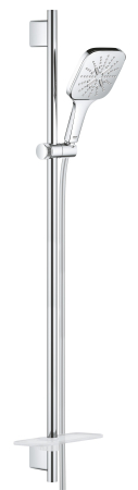 Sisteme de dus - Coloana dus Grohe 26587000, 1.75 m, 130 mm, 900 mm, 3 functii para dus, 1/2 conexiune furtun, conexiune universala, Crom