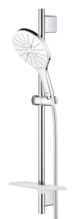 Coloana dus Grohe 26592LS0, SmartActive 150, 600 mm, 3 functii, etajera, crom [2]