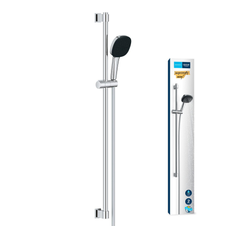 Coloana dus Grohe 26930001, 1.75 m, 110 mm, 920 mm, 2 functii para dus, 1/2 conexiune furtun, conexiune universala, Crom [10]