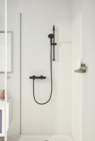 Coloana dus Grohe 269542431, 1.75 m, 110 mm, 900 mm, 2 functii para dus, 1/2 conexiune furtun, Negru [4]