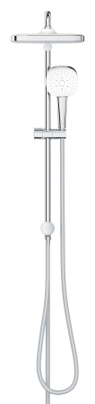 Coloana dus Grohe 26977001, 1.5 m, 110 mm, 736 mm, 250 mm, 3 functii para dus, 1/2 conexiune furtun, Crom [1]