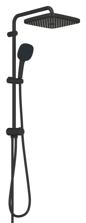 Sisteme de dus - Coloana dus Grohe 269772431, 1.5 m, 110 mm, 736 mm, 250 mm, 3 functii para dus, 1/2 conexiune furtun, Negru