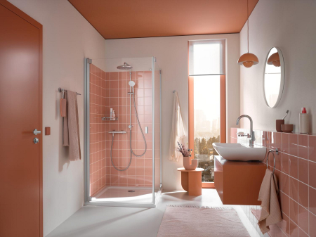 Coloana dus Grohe 26979001, 1.5 m, 110 mm, 1136 mm, 250 mm, 2 functii para dus, 1/2 conexiune furtun, Crom [5]