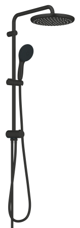 Sisteme de dus - Coloana dus Grohe 269802431, 1.5 m, 110 mm, 736 mm, 250 mm, 3 functii para dus, 1/2 conexiune furtun, Negru