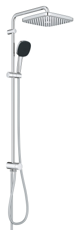 Sisteme de dus - Coloana dus Grohe 26986001, 1.5 m, 110 mm, 1136 mm, 250 mm, 2 functii para dus, 1/2 conexiune furtun, Crom