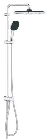 Coloana dus Grohe 26986001, 1.5 m, 110 mm, 1136 mm, 250 mm, 2 functii para dus, 1/2 conexiune furtun, Crom [1]