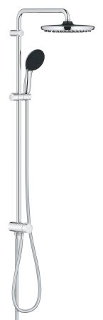 Coloana dus Grohe 26989001, 1.5 m, 110 mm, 1136 mm, 250 mm, 2 functii para dus, 1/2 conexiune furtun, Crom [1]