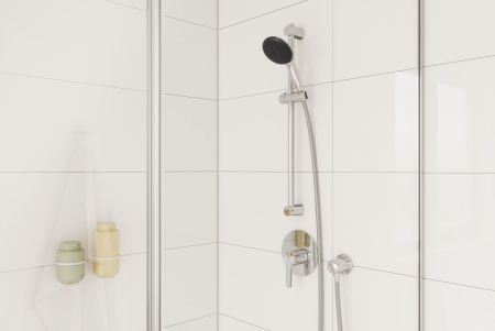 Coloana dus Grohe 27942001, 1.75 m, 110 mm, 600 mm, 1 functii para dus, 1/2 conexiune furtun, conexiune universala, Crom [8]