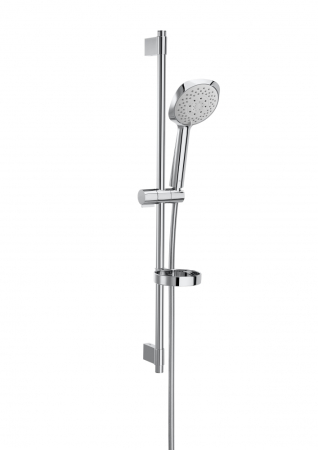 Sisteme de dus - Coloana dus Roca A5B1408C00, 1.7 m, 130 mm, 800 mm, 4 functii para dus, 1/2 conexiune furtun, conexiune universala, Crom