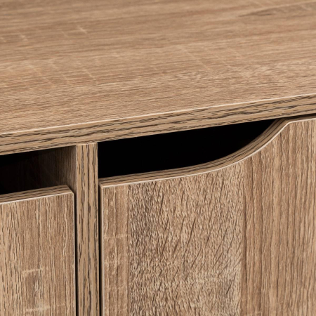 Comoda 5Five Mix n Modul, 6 compartimente, finisaj stejar, 67x32x101 cm, bej [3]