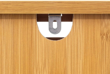 Comoda 5Five Sicela cu 4 sertare, bambus, 40x30x98 cm, natur [1]