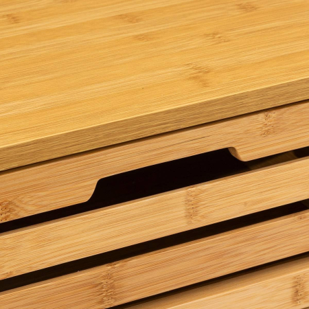 Comoda 5Five Sicela cu 4 sertare, bambus, 40x30x98 cm, natur [2]