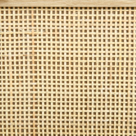  Comoda cu 4 Sertare din PAL si Ratan pentru Living si Dormitor, 80x38x80 cm [6]