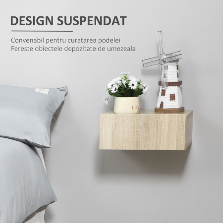  Comodine Suspendate 40×30 cm in Stil Modern - Legno [4]
