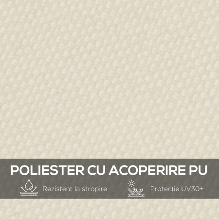  Copertina de rezerva pentru pergola 2,5 x 3(m), Bej [3]