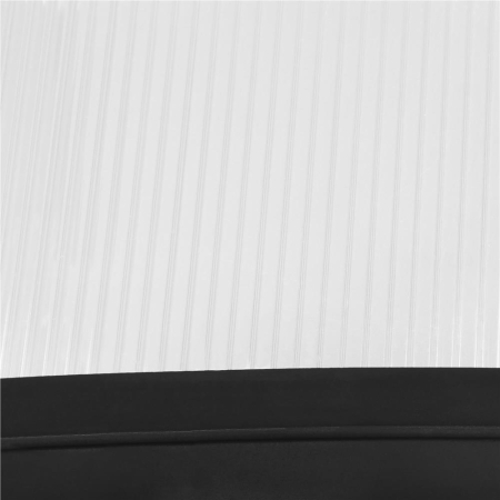 Copertina dubla protectie usa si fereastra, policarbonat cu protectie UV, 200 x 100 cm, negru transparent [11]