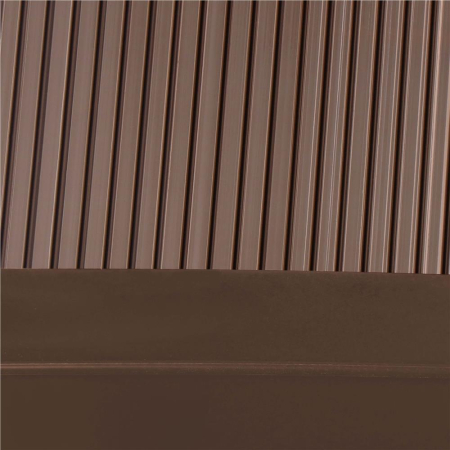 Copertina protectie usa si fereastra, policarbonat cu protectie UV, 150 x 80 cm, maro transparent [14]