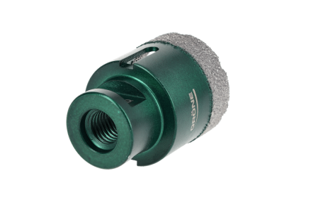 Coroana diamantata Gröne din gresie, Ø 43 mm, maner M14, pachet tubular [2]
