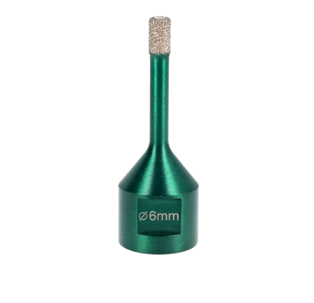 Coroana diamantata Gröne din gresie, Ø 6 mm, maner M14, pachet tubular [1]