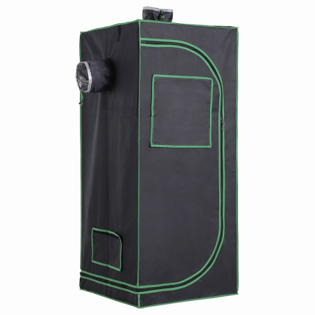 Prelate, pavilioane, umbrele terasa -  Cort Cultivare Hidroponica 60×60×140 cm - Grow Tent Compact