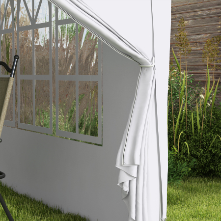  Cort de Gradina Impermeabil 3×3 m cu Panouri Laterale [8]