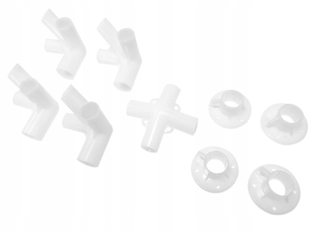 Pavilion gradina 300x300 cm cu 4 pereti laterali cu ferestre, PE 110g/m2 impermeabil, cadru otel, gri [3]