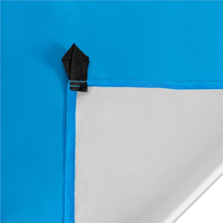 Cort plaja autoexpansibil pop-up plasa ventilatie protectie uv, 160x140x115 cm, compact, albastru [5]