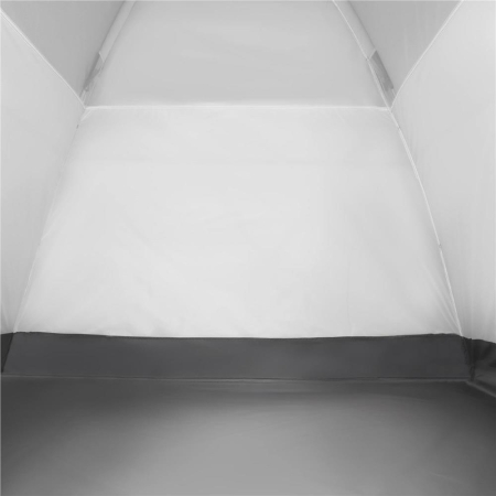 Cort camping 4 persoane impermeabil terasa protectie uv, 175x310x130 cm, ventilatie, gri albastru [20]