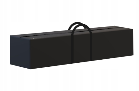 Cort tip pavilion cu 3 pereti laterali, structura solida otel si acoperis impermeabil PVC, 3x3 m cu inaltime reglabila, alb [6]