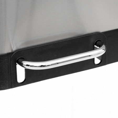 Cos de gunoi Ariane cu pedala, din inox, colectare selectiva, 2 x 30L, 49x40x67 cm, argintiu [1]