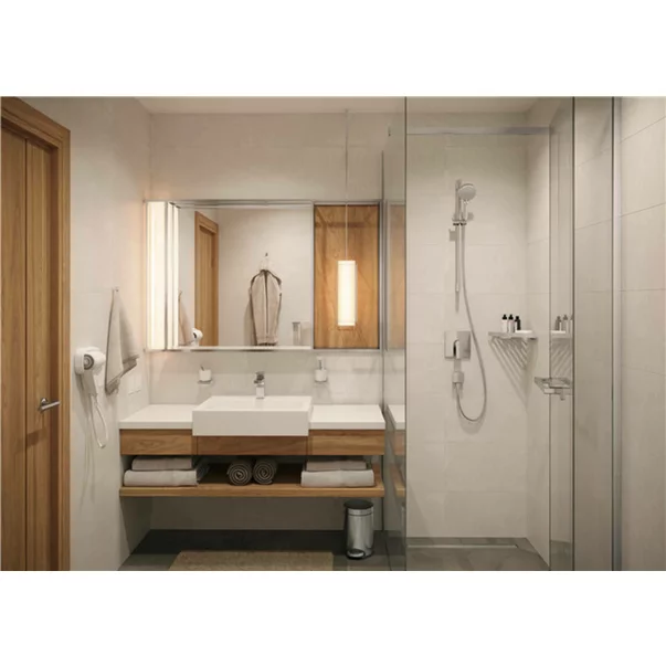 Cos de gunoi cu pedala Hansgrohe AddStoris negru mat [2]