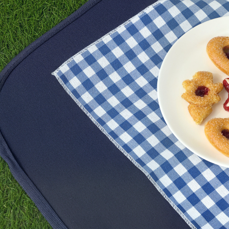  Cos de Picnic pentru 4 Persoane cu Zona Frigorifica si Accesorii 54x34x20 cm [7]