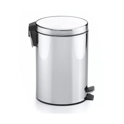 Cosuri de gunoi - Cos gunoi baie Roca Hotels, pe podea, 3 l, clapeta, metal, crom, A815487001