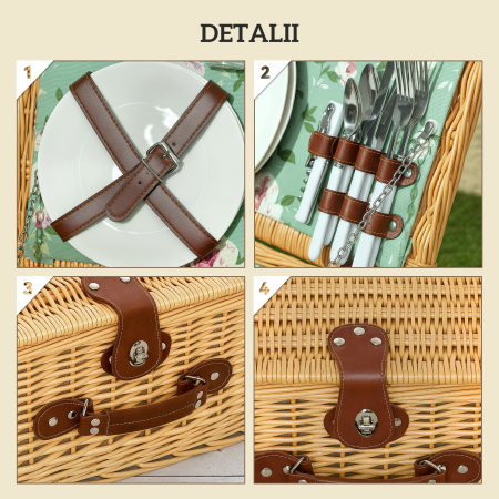 Cos picnic  maro deschis [5]