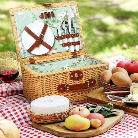 Cos picnic  maro deschis [1]
