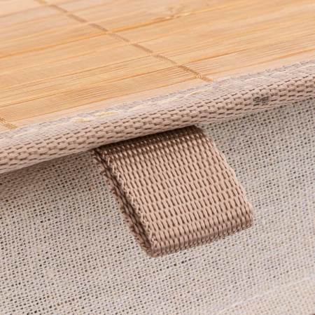 Cos rufe 5Five Blackflora, bambus, 60 litri, 42x31x51 cm, natur [1]