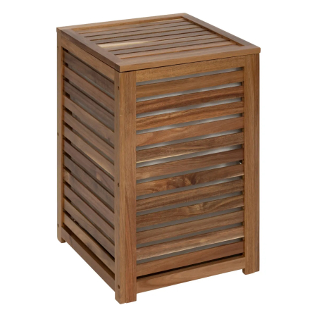 Baie - Cos rufe 65L 5Five Acacia din lemn de acacia, 40x40x60 cm, natur